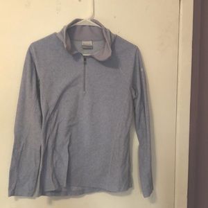 Columbia fleece quarter zip sweater